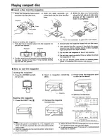 Preview for 10 page of Kenwood DP-M109 Instruction Manual