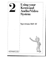 Kenwood DP-R797 User Manual preview