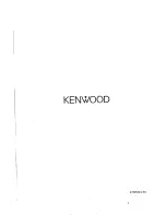 Preview for 88 page of Kenwood DPC-42 Instruction Manual