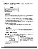 Preview for 2 page of Kenwood DPC-551 Instruction Manual