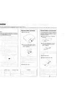 Предварительный просмотр 3 страницы Kenwood DPC-971 Instruction Manual