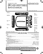 Preview for 1 page of Kenwood DPC-X311 Service Manual