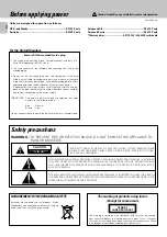 Preview for 2 page of Kenwood DPF-J5020 Instruction Manual