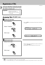 Preview for 20 page of Kenwood DPF-J5020 Instruction Manual