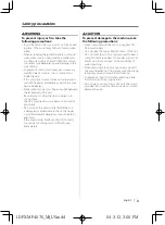 Preview for 3 page of Kenwood DPX-3070 Instruction Manual