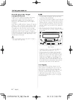 Preview for 4 page of Kenwood DPX-3070 Instruction Manual