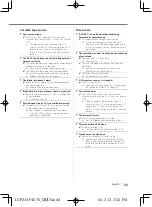 Preview for 33 page of Kenwood DPX-3070 Instruction Manual