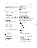 Preview for 6 page of Kenwood DPX-3090 Instruction Manual