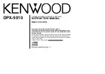 Kenwood DPX-5010 Instruction Manual preview