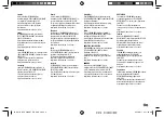 Preview for 5 page of Kenwood DPX-5100BT Instruction Manual