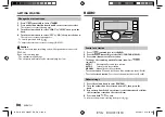 Preview for 10 page of Kenwood DPX-5100BT Instruction Manual