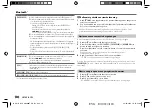 Предварительный просмотр 134 страницы Kenwood DPX-M3200BT Instruction Manual