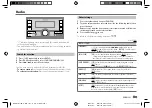 Предварительный просмотр 15 страницы Kenwood DPX-M3300BT Instruction Manual