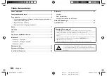 Предварительный просмотр 42 страницы Kenwood DPX-M3300BT Instruction Manual