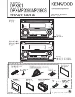 Kenwood DPX-MP2090 Service Manual preview