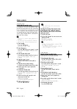 Preview for 26 page of Kenwood DPX-MP2090U Instruction Manual