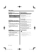 Preview for 30 page of Kenwood DPX-MP2090U Instruction Manual