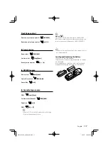 Preview for 17 page of Kenwood DPX-MP3110 Instruction Manual