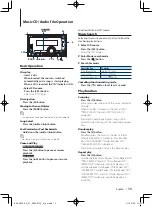 Preview for 15 page of Kenwood DPX-MP3120 Instruction Manual