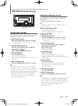 Preview for 47 page of Kenwood DPX-MP3120 Instruction Manual