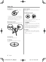 Предварительный просмотр 8 страницы Kenwood DPX-MP5070 Instruction Manual