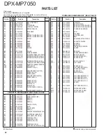 Предварительный просмотр 42 страницы Kenwood DPX-MP7050 Service Manual