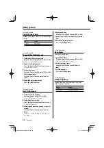 Preview for 30 page of Kenwood DPX-MP7090U Instruction Manual