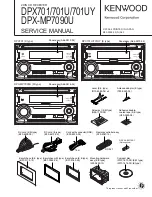 Предварительный просмотр 1 страницы Kenwood DPX-MP7090U Service Manual