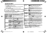 Preview for 14 page of Kenwood DPX301U Instruction Manual