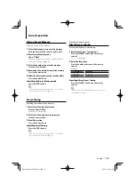 Preview for 15 page of Kenwood DPX303 - DPX 303 Radio Instruction Manual