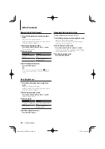 Preview for 18 page of Kenwood DPX303 - DPX 303 Radio Instruction Manual