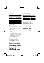 Preview for 61 page of Kenwood DPX303 - DPX 303 Radio Instruction Manual