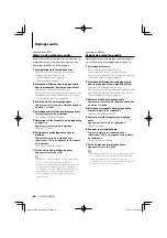 Preview for 62 page of Kenwood DPX303 - DPX 303 Radio Instruction Manual