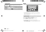 Предварительный просмотр 12 страницы Kenwood DPX305MBT Instruction Manual