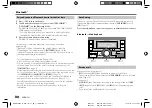 Предварительный просмотр 22 страницы Kenwood DPX305MBT Instruction Manual