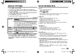 Предварительный просмотр 23 страницы Kenwood DPX306BT Instruction Manual