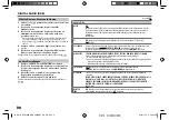 Предварительный просмотр 38 страницы Kenwood DPX306BT Instruction Manual