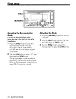 Preview for 4 page of Kenwood DPX308U Quick Start Manual