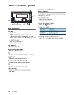 Preview for 34 page of Kenwood DPX308U Quick Start Manual