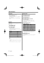 Preview for 8 page of Kenwood DPX502 - DPX 502 Radio Instruction Manual