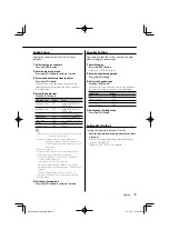 Preview for 9 page of Kenwood DPX502 - DPX 502 Radio Instruction Manual