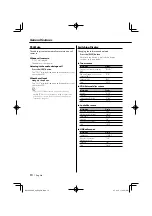 Preview for 10 page of Kenwood DPX502 - DPX 502 Radio Instruction Manual