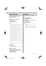 Preview for 17 page of Kenwood DPX502 - DPX 502 Radio Instruction Manual