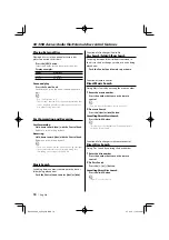 Preview for 18 page of Kenwood DPX502 - DPX 502 Radio Instruction Manual