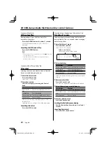 Preview for 20 page of Kenwood DPX502 - DPX 502 Radio Instruction Manual