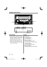 Preview for 22 page of Kenwood DPX502 - DPX 502 Radio Instruction Manual