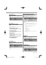 Preview for 25 page of Kenwood DPX502 - DPX 502 Radio Instruction Manual