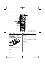 Preview for 30 page of Kenwood DPX502 - DPX 502 Radio Instruction Manual