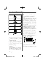 Preview for 32 page of Kenwood DPX502 - DPX 502 Radio Instruction Manual