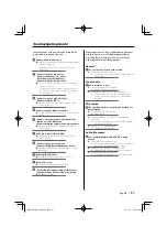 Preview for 37 page of Kenwood DPX502 - DPX 502 Radio Instruction Manual